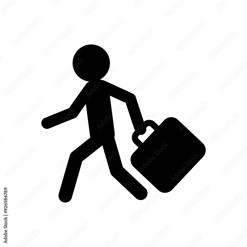 Immigrant icon vector illustration graphic design Immigrant icon vector illustration graphic design