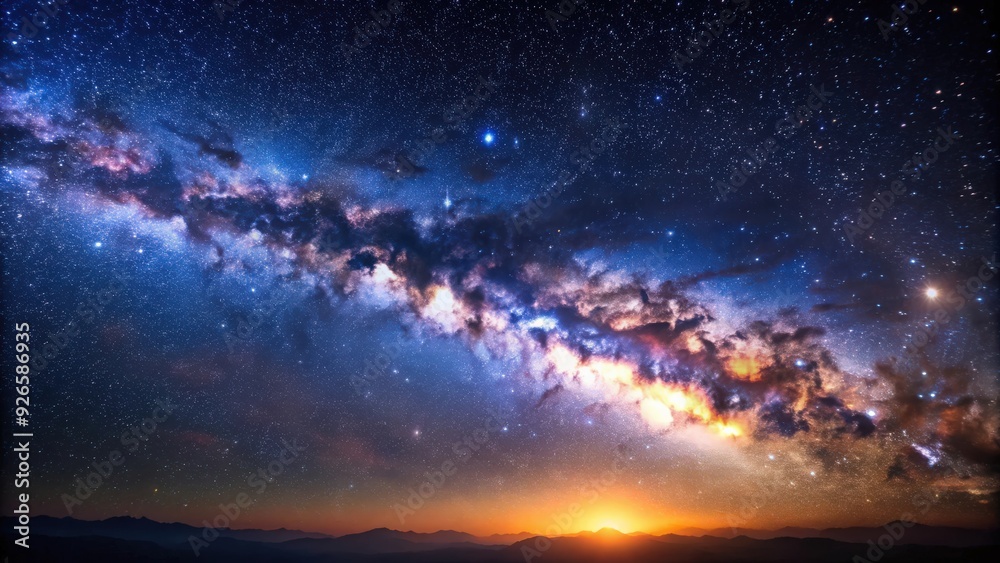 Starry night sky in the Milky Way galaxy, starry, night, sky, Milky Way, galaxy, stars, shining, bright, beautiful, cosmos Starry night sky in the Milky Way galaxy, starry, night, sky, Milky Way, galaxy, stars, shining, bright, beautiful, cosmos
