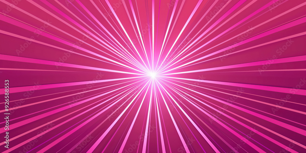Vibrant Pink Abstract Radial Burst with Dynamic Lines and Bright Center Glow Vibrant Pink Abstract Radial Burst with Dynamic Lines and Bright Center Glow