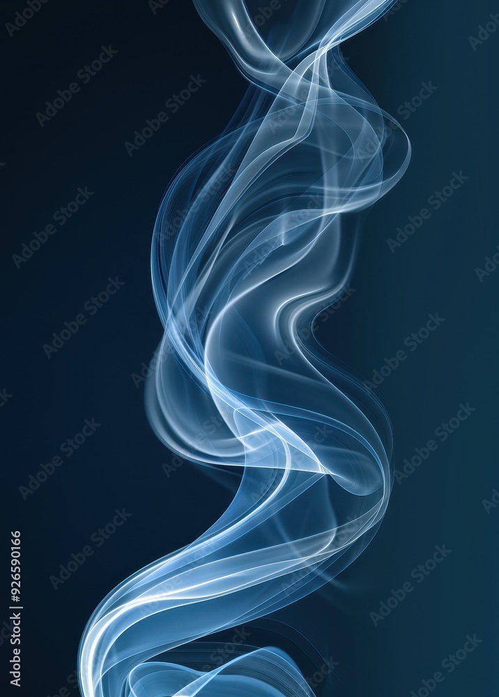 Abstract swirls of smoke rise gracefully against a dark background, creating a mesmerizing visual effect. Abstract swirls of smoke rise gracefully against a dark background, creating a mesmerizing visual effect.