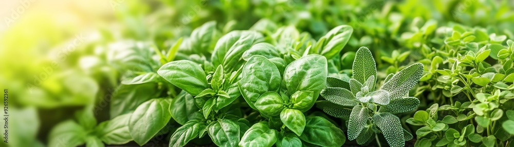 Closeup of fresh green lettuce plants growing in a field. Closeup of fresh green lettuce plants growing in a field.