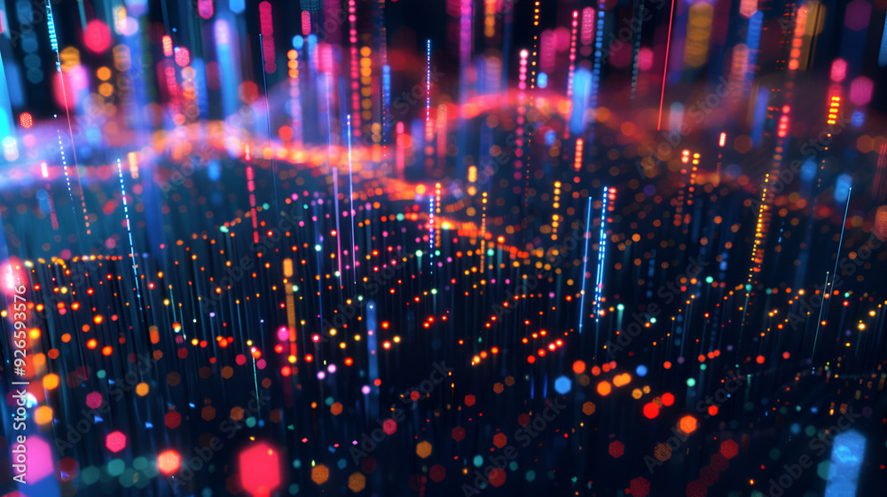Abstract 3D Big Data Visualization Abstract 3D Big Data Visualization