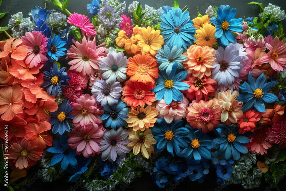 Stunning array of blooming flowers showcases the vibrant colors of spring and summer, creating a lively backdrop that captures beauty and joy of nature Stunning array of blooming flowers showcases the vibrant colors of spring and summer, creating a lively backdrop that captures beauty and joy of nature