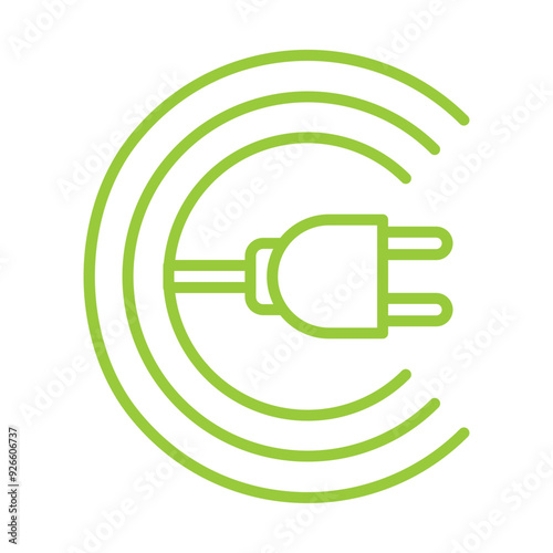 Plug icon Design