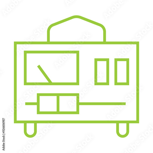 Voltage Regulator icon Design