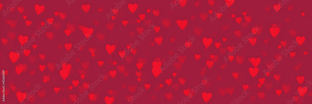 Red hearts background wallpaper 