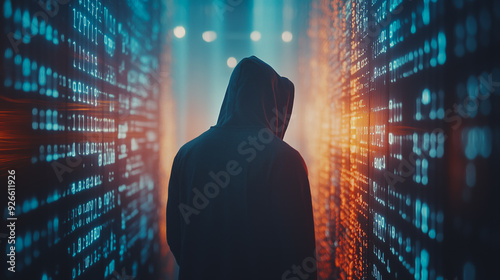 Hackers are planning to hack and attack Zeroday networks and cyber security systems in Smart digital city with connection network  photo