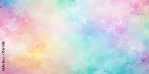 Multicolored pastel abstract background with gentle tones paper texture and light gradient. Soft and romantic colors