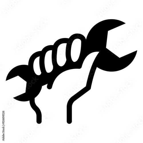 Mechanic icon vector illustration graphic design