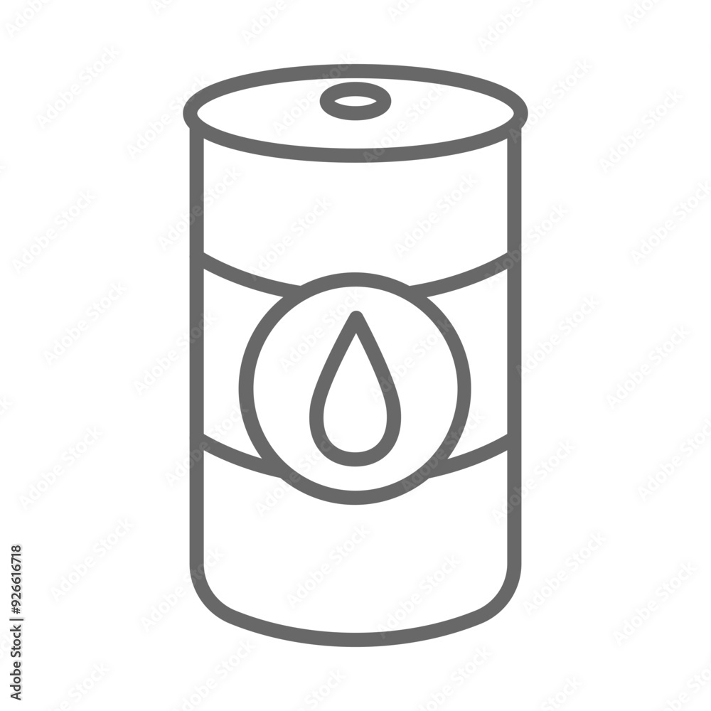 Oil Barrel icon Design