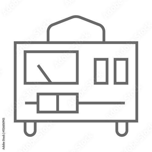 Voltage Regulator icon Design