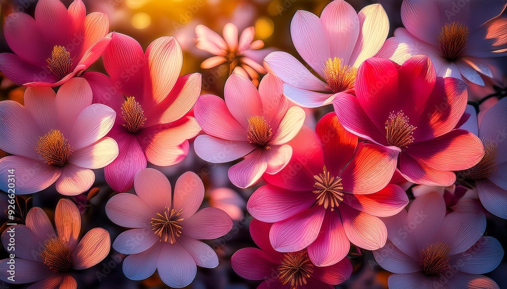 Flowers spring beauty pink red nature floral plant blossom blooming background bright closeup Flowers spring beauty pink red nature floral plant blossom blooming background bright closeup