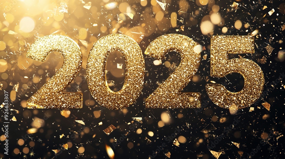 Glittering Gold 2025 New Year's Celebration Glittering Gold 2025 New Year's Celebration