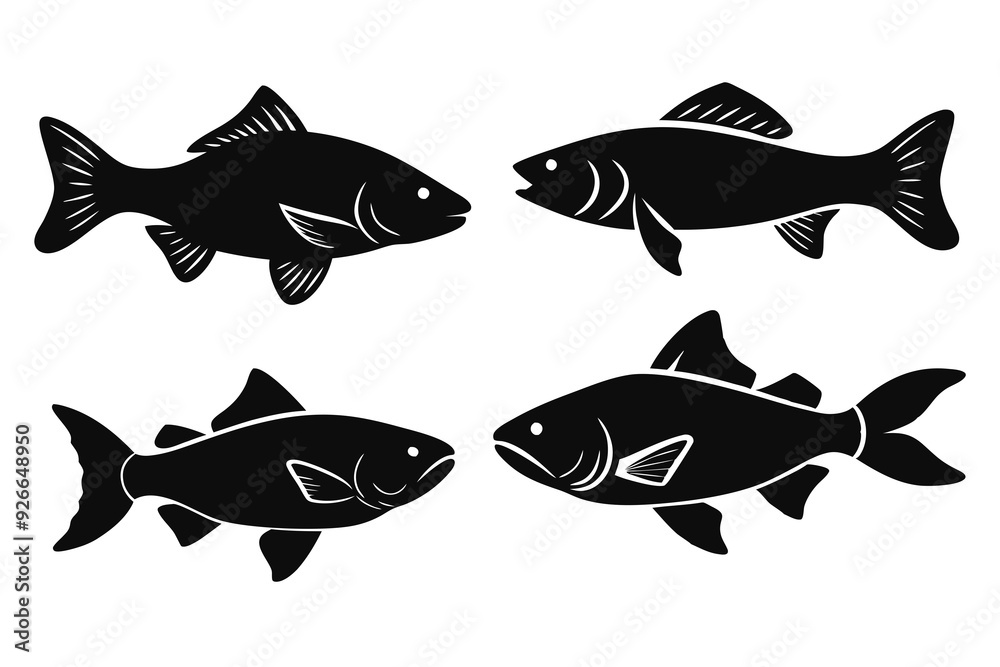 set of fishes set of fishes