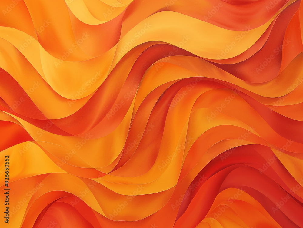 Fototapeta premium Abstract Vibrant Wallpaper With Abstract Color Waves
