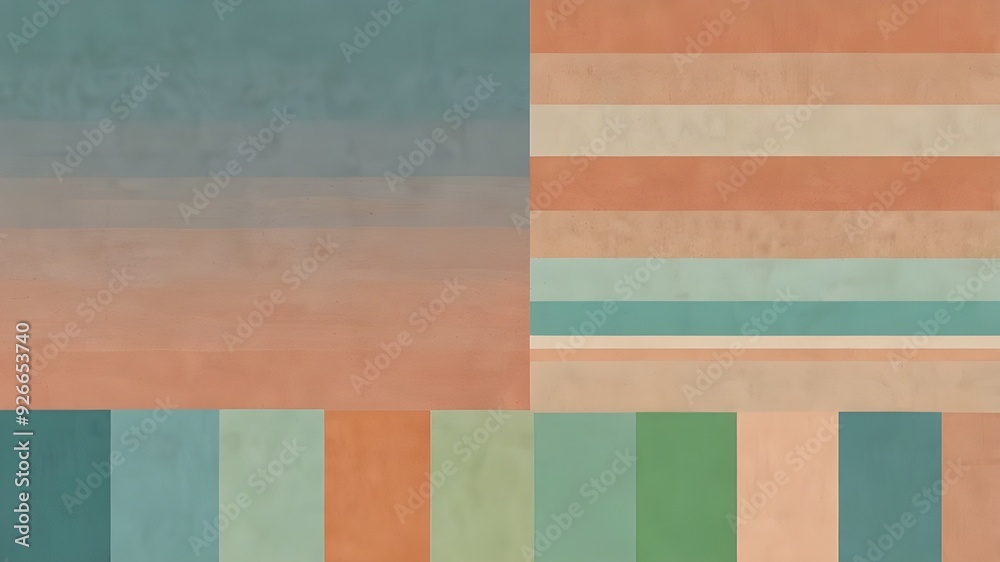 Fototapeta premium A minimalist background featuring soft pastel
