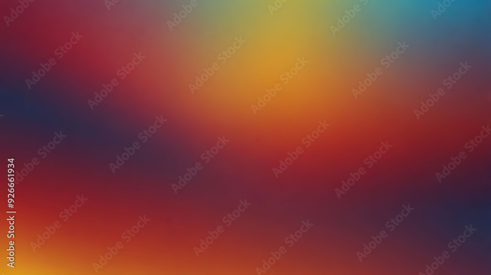 Vibrant sunset gradient banner with hues of yellow, red, and sky blue blending seamlessly Vibrant sunset gradient banner with hues of yellow, red, and sky blue blending seamlessly