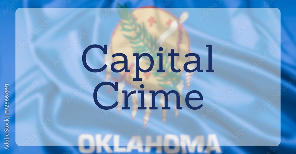 Capital Punishment Over US State Flag Capital Punishment Over US State Flag