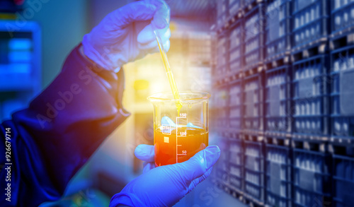 Oil quality analysis. Gasol...