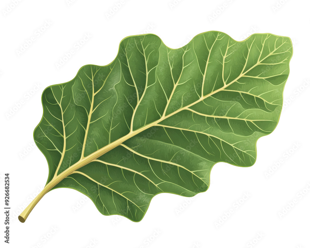 Fig leaf isolated on white background. Fig leaf isolated on white background.