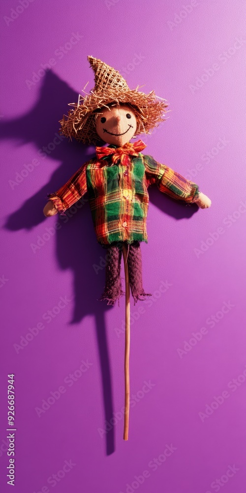 Scarecrow character for Halloween holiday Scarecrow character for Halloween holiday