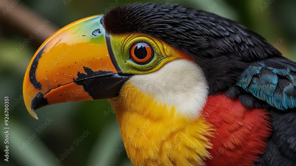 Obraz premium toucan in the jungle