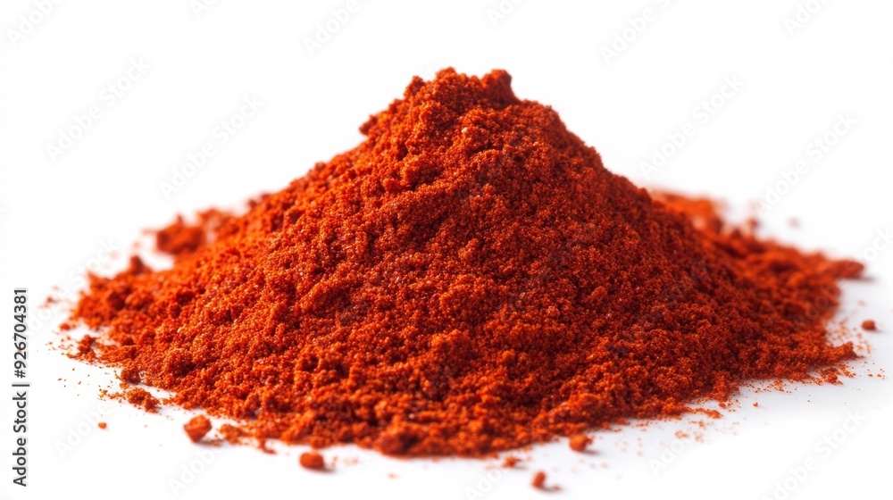 Hungarian paprika isolated on white Hungarian paprika isolated on white