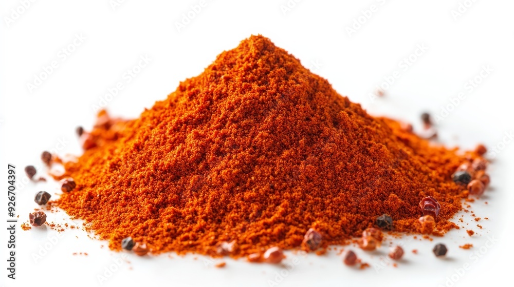 Paprika on white Paprika on white