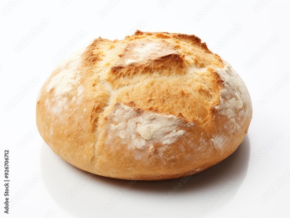 Freshly baked round bread loaf with a golden crust and soft interior, perfect for any meal or bakery display. Freshly baked round bread loaf with a golden crust and soft interior, perfect for any meal or bakery display.