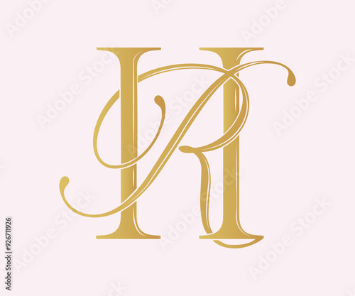 RH, HR, logo RH, Letter RH,monogram RH, vector, logo, Wedding Monogram Initials, Wedding Logo, Wedding Monogram,Logo Design