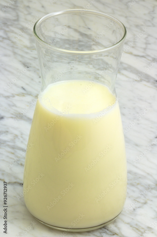 Fresh nutritious milk jar. Fresh nutritious milk jar.