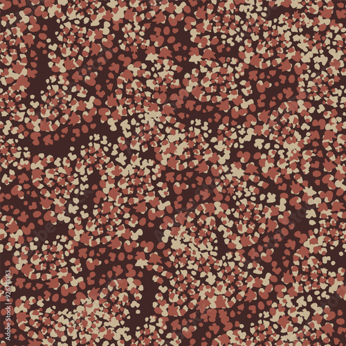 Elegance pink floral stems seamless pattern on a grey background. Vector hand drawn. Artistic, abstract flowers and tiny leaves, buds bells printing. Template for designs, fabric, fashion, textile

