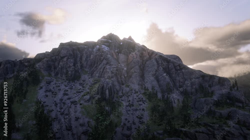 3D. USA. Carolina. Appalachian Mountains