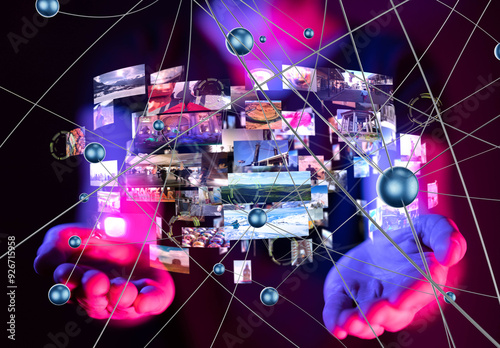 streaming data picture vide...