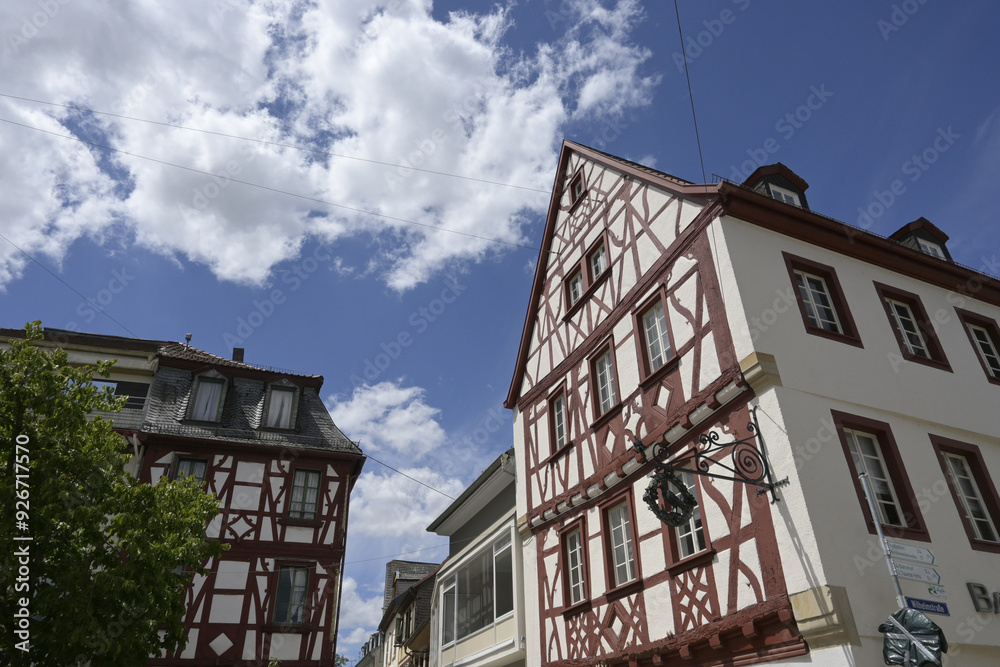 Fototapeta premium alzey, fachwerkhäuser