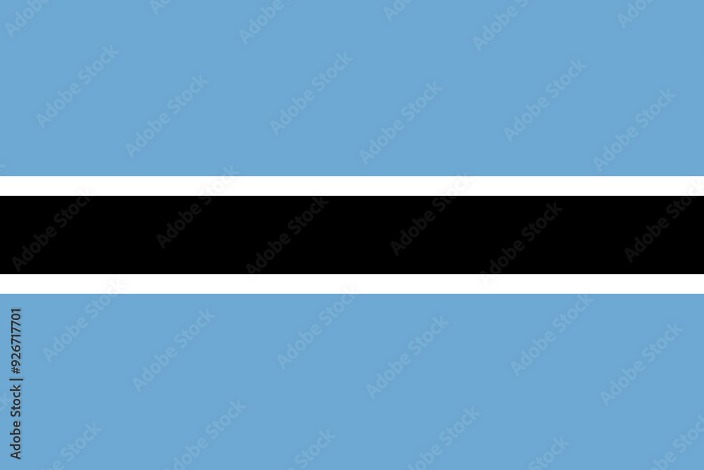 Flag of Botswana Flag of Botswana