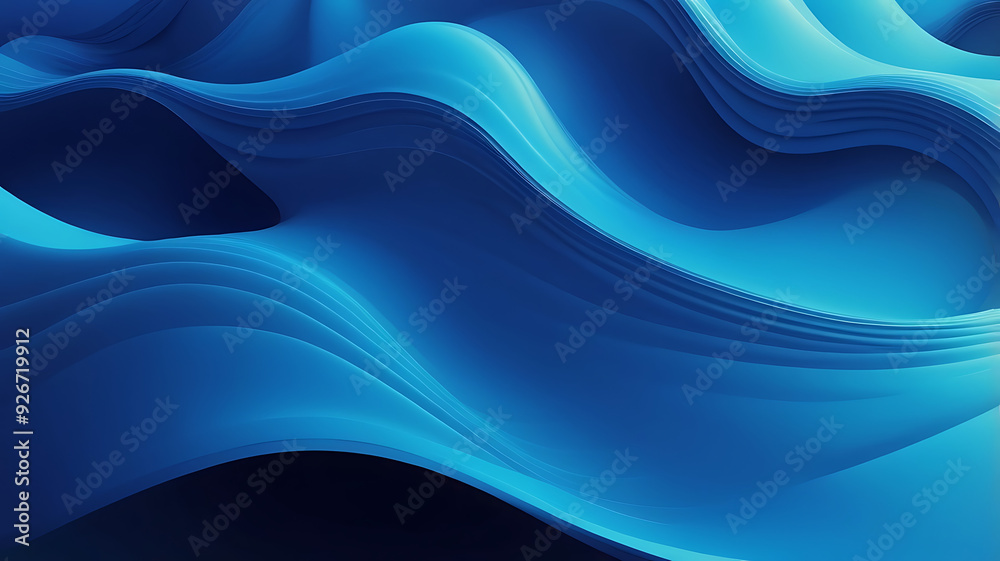 Blue wavy background. Fluid shapes composition. Vector illustrations for banner, websites. Blue wavy background. Fluid shapes composition. Vector illustrations for banner, websites.