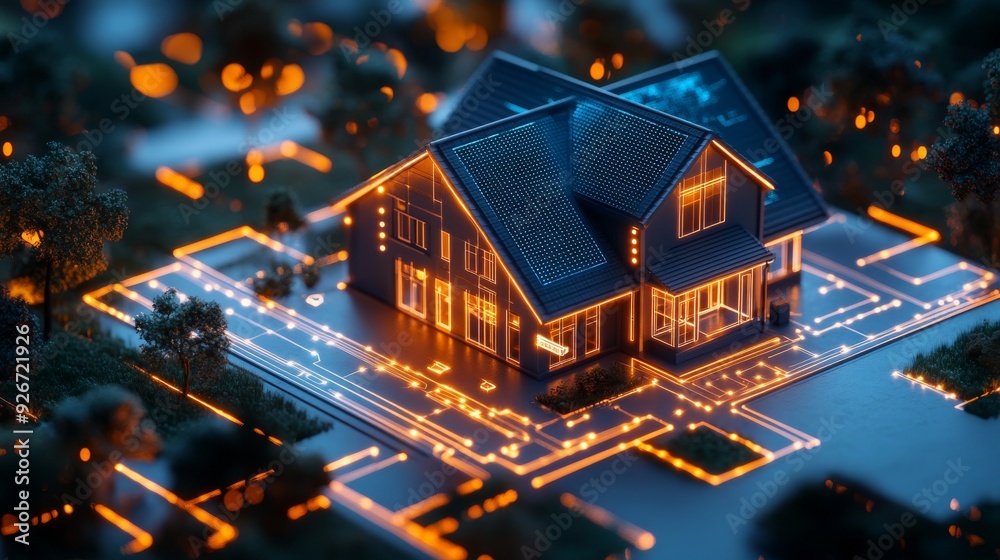 AI-Powered Smart Homes with Real-Time Energy Monitoring: Homes equipped with AI systems for real-time monitoring and management of energy usage. AI-Powered Smart Homes with Real-Time Energy Monitoring: Homes equipped with AI systems for real-time monitoring and management of energy usage.