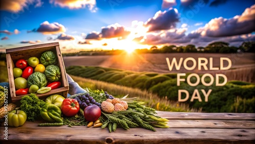 World food day background