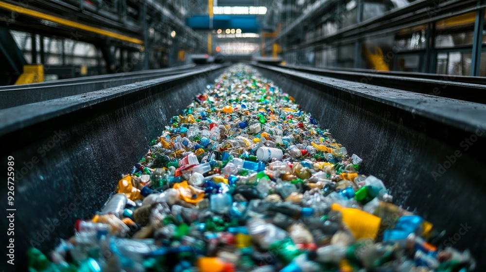 Kurpfalz Recycling Gmbh & Co. Kg Futuristic AI-Managed Waste Recycling Facilities: A recycling plant