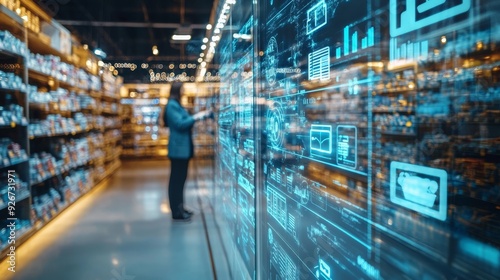 Smart Retail Analytics with AI: Retail stores using AI for advanced customer analytics and inventory management.