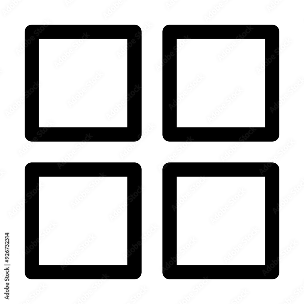Data alignment icon in thin line style vector illustration graphic design Data alignment icon in thin line style vector illustration graphic design