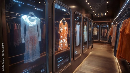 Smart Retail with AI-Enhanced Virtual Try-On Mirrors: Stores where customers can try on clothes virtually using mirrors equipped with AI.