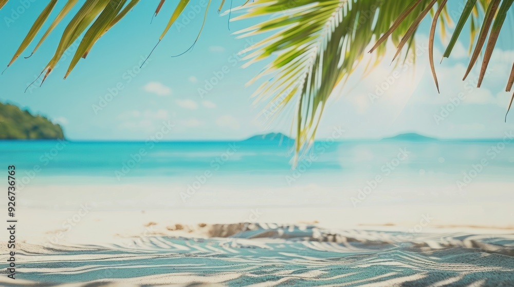 Fototapeta premium Tropical Beach Paradise