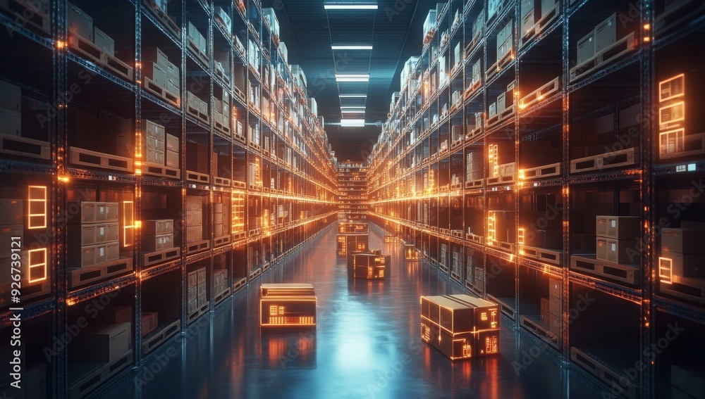 © FATNA - Futuristic Technology Retail Warehouse: Digitalization and Visualization of Industry 4.0 Process that Analyzes Goods