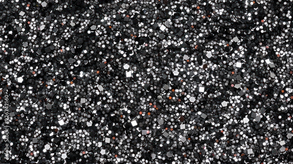 Black Glitter Texture