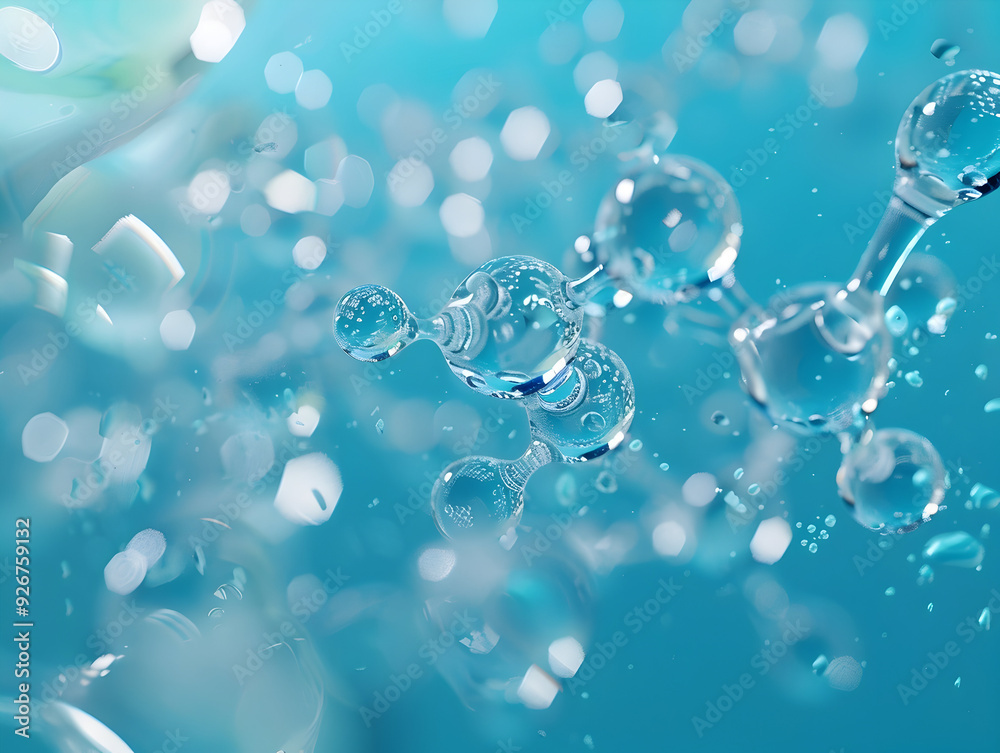 Abstract Structure Background of Molecule Or Atom, molecular structure, structural chemical formula with atoms Abstract Structure Background of Molecule Or Atom, molecular structure, structural chemical formula with atoms