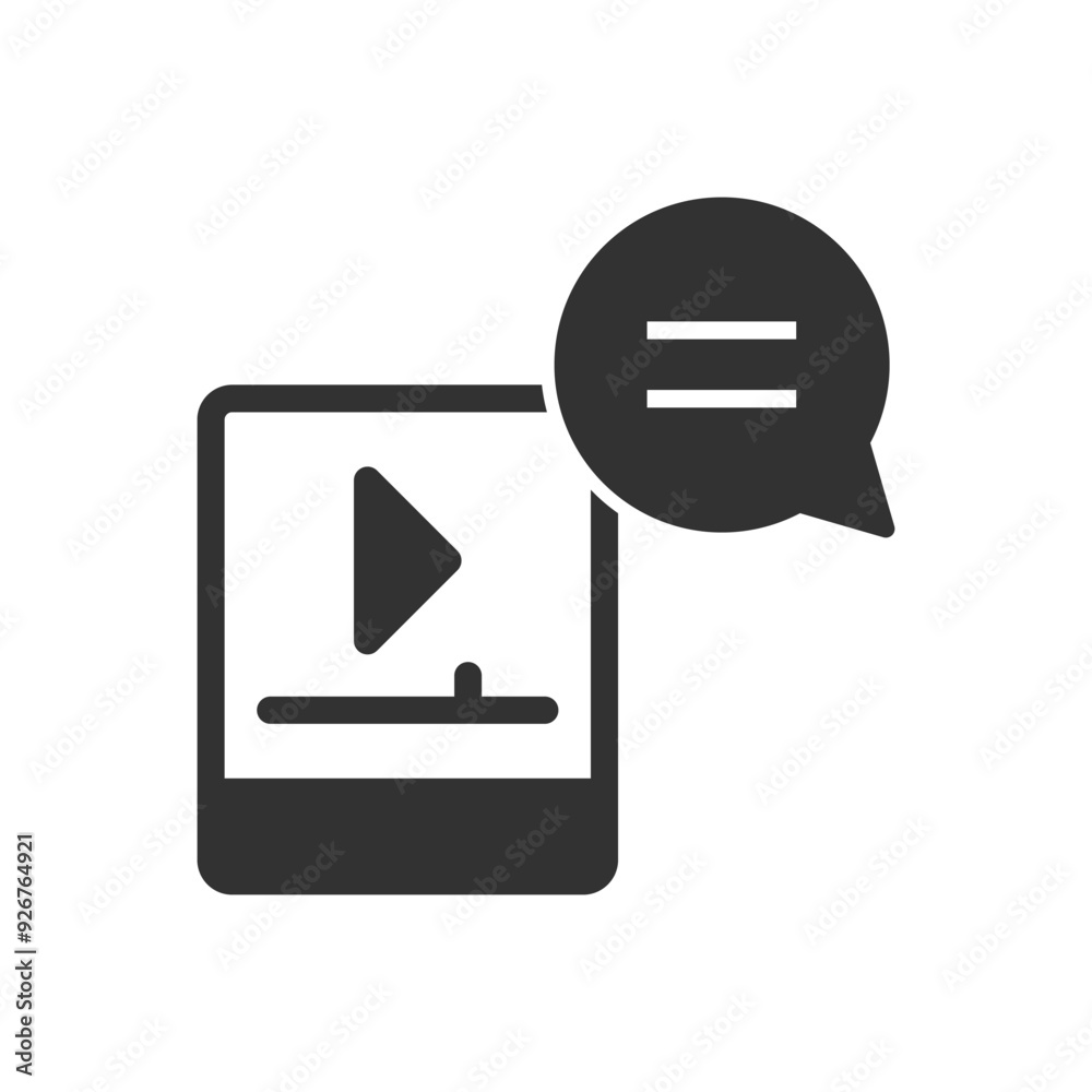 Video Chat Icon Sign Symbol Video Chat Icon Sign Symbol