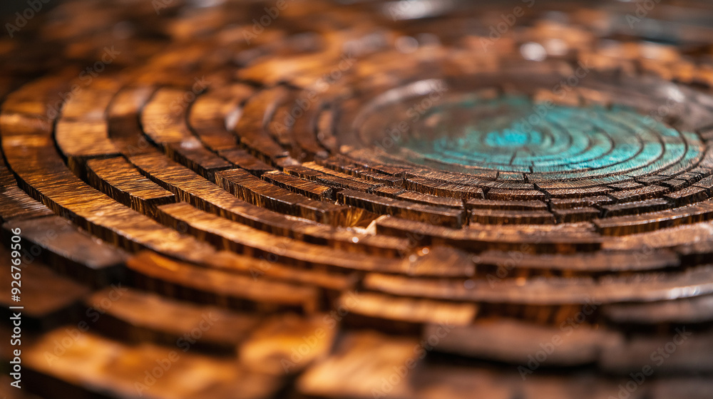 A tree ring cross-section, where each ring symbolizes a different stage of skill development, growing outward from the center A tree ring cross-section, where each ring symbolizes a different stage of skill development, growing outward from the center