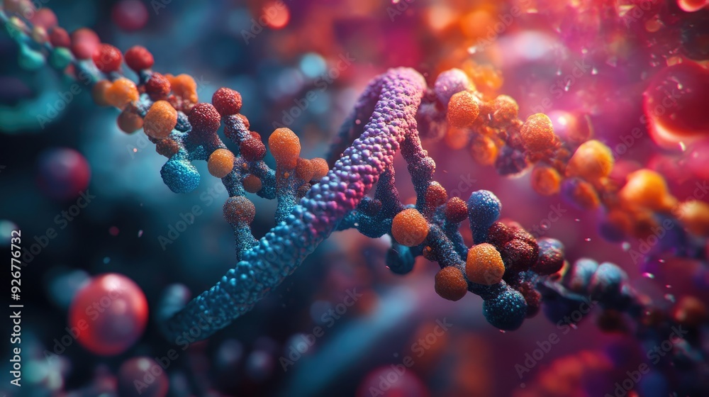 DNA Helix Image Perfect for Scientific Research and Analysis DNA Helix Image Perfect for Scientific Research and Analysis